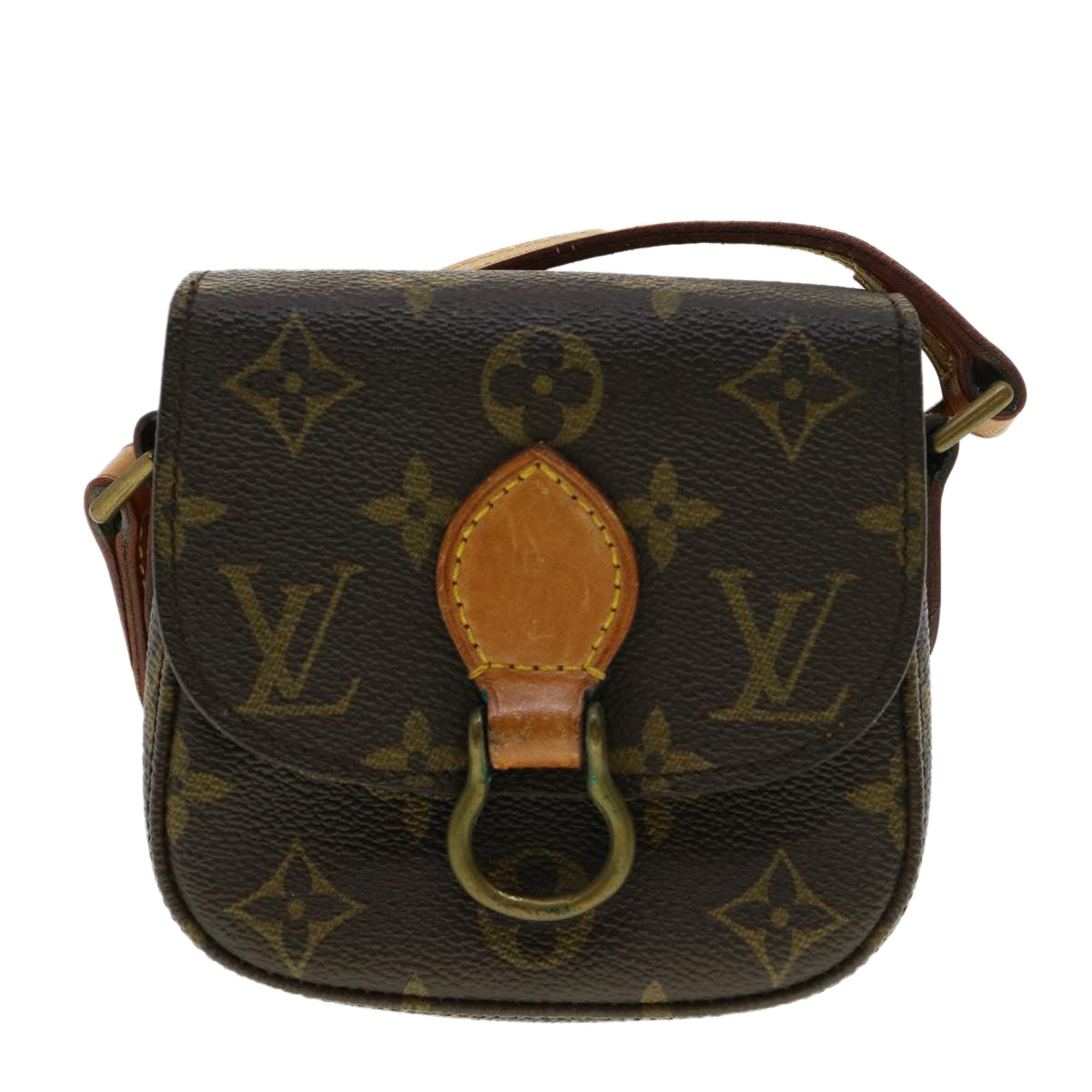 LOUIS VUITTON Monogram Bebe Saint Cloud Shoulder Bag M51245 LV Auth yk5506B - 0