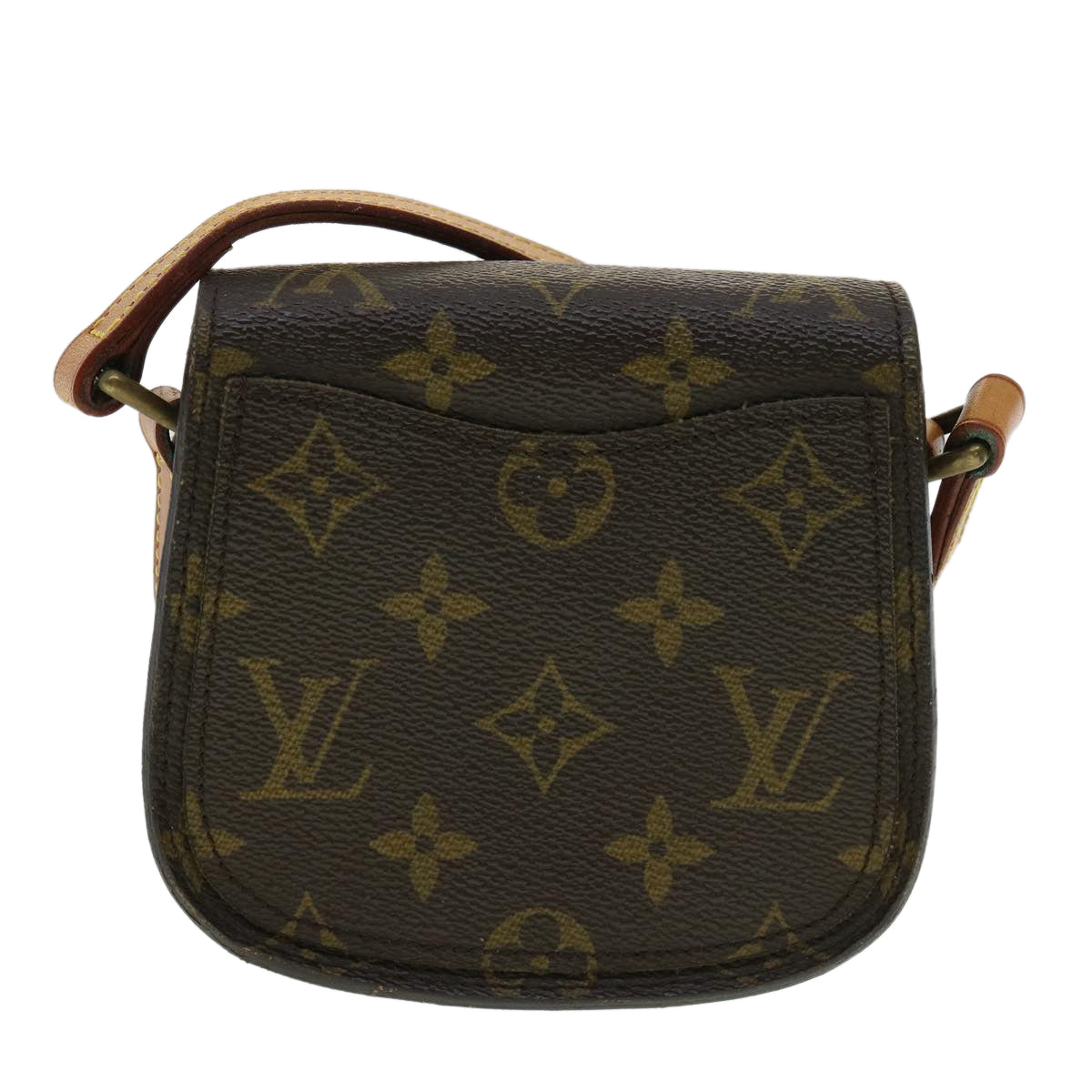 LOUIS VUITTON Monogram Bebe Saint Cloud Shoulder Bag M51245 LV Auth yk5506B