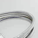 LOUIS VUITTON Monogram Miroir Sac Plat Hand Bag Silver M40269 LV Auth yk5783-9