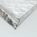 LOUIS VUITTON Monogram Miroir Sac Plat Hand Bag Silver M40269 LV Auth yk5783-16