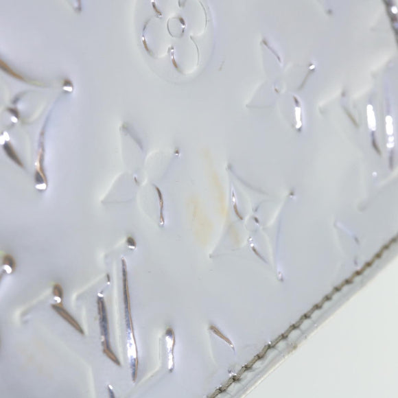 LOUIS VUITTON Monogram Miroir Sac Plat Hand Bag Silver M40269 LV Auth yk5783