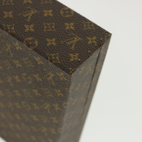 LOUIS VUITTON Monogram Jewelry Box LV Auth yk5857SA