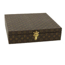 LOUIS VUITTON Monogram Jewelry Box LV Auth yk5857SA-1