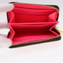 LOUIS VUITTON Monogram Graffiti Zippy Coin Purse Pink LV Auth yk6370V-18