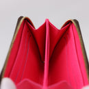 LOUIS VUITTON Monogram Graffiti Zippy Coin Purse Pink LV Auth yk6370V-19