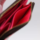 LOUIS VUITTON Monogram Graffiti Zippy Coin Purse Pink LV Auth yk6370V-21