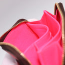 LOUIS VUITTON Monogram Graffiti Zippy Coin Purse Pink LV Auth yk6370V-11