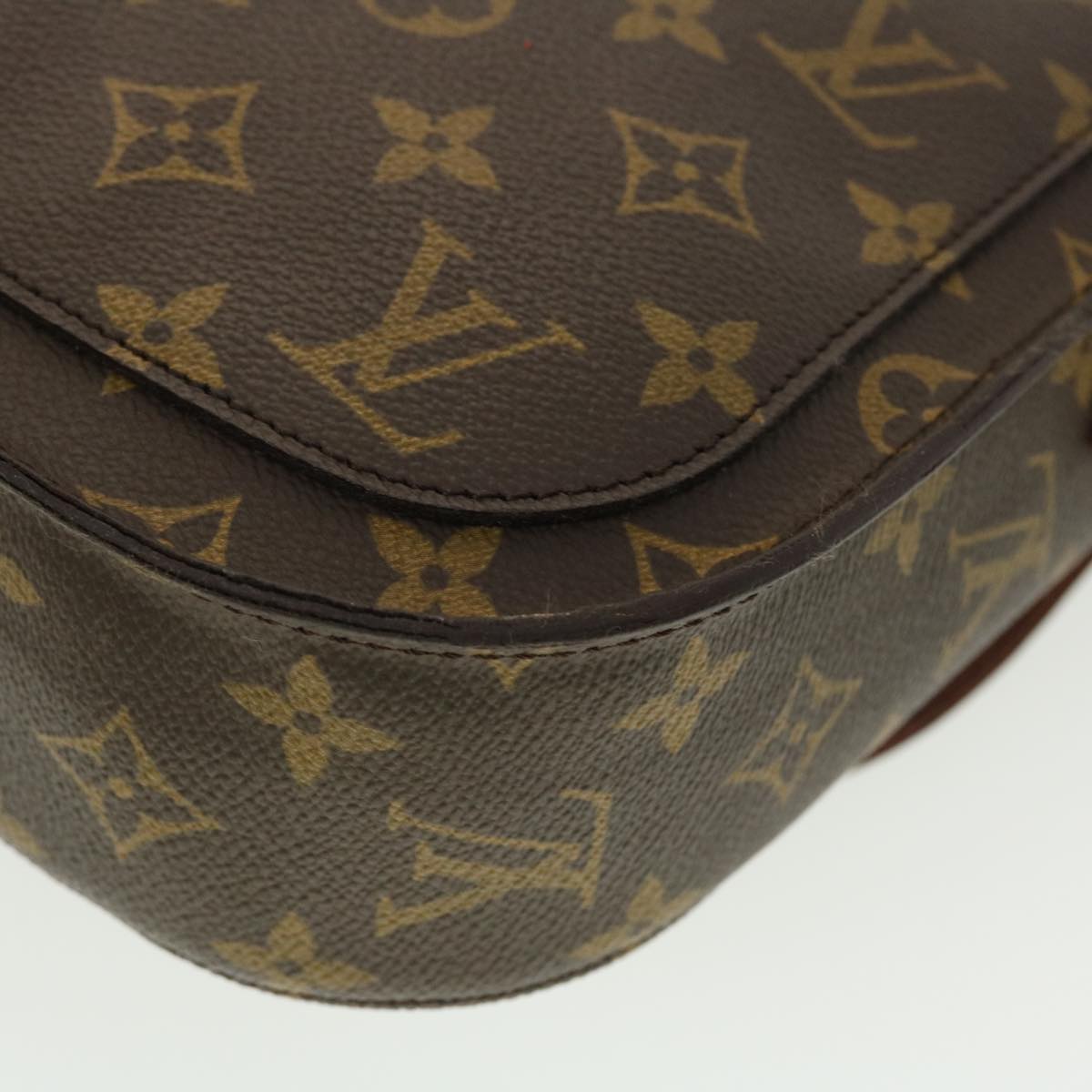 LOUIS VUITTON Monogram Saint Cloud GM Shoulder Bag M51242 LV Auth yk6433