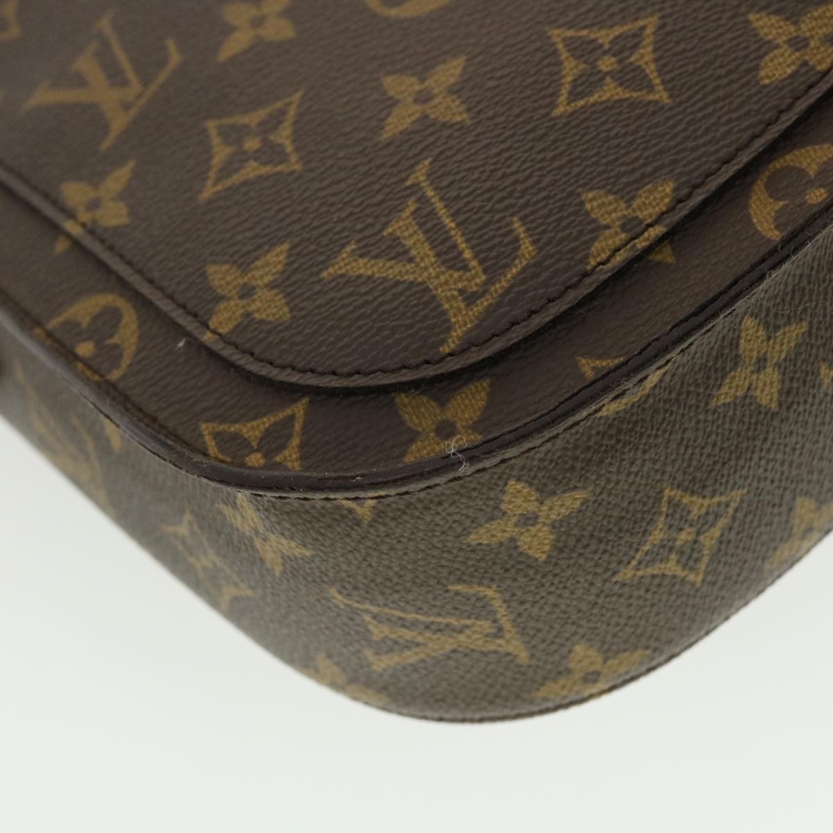 LOUIS VUITTON Monogram Saint Cloud GM Shoulder Bag M51242 LV Auth yk6433