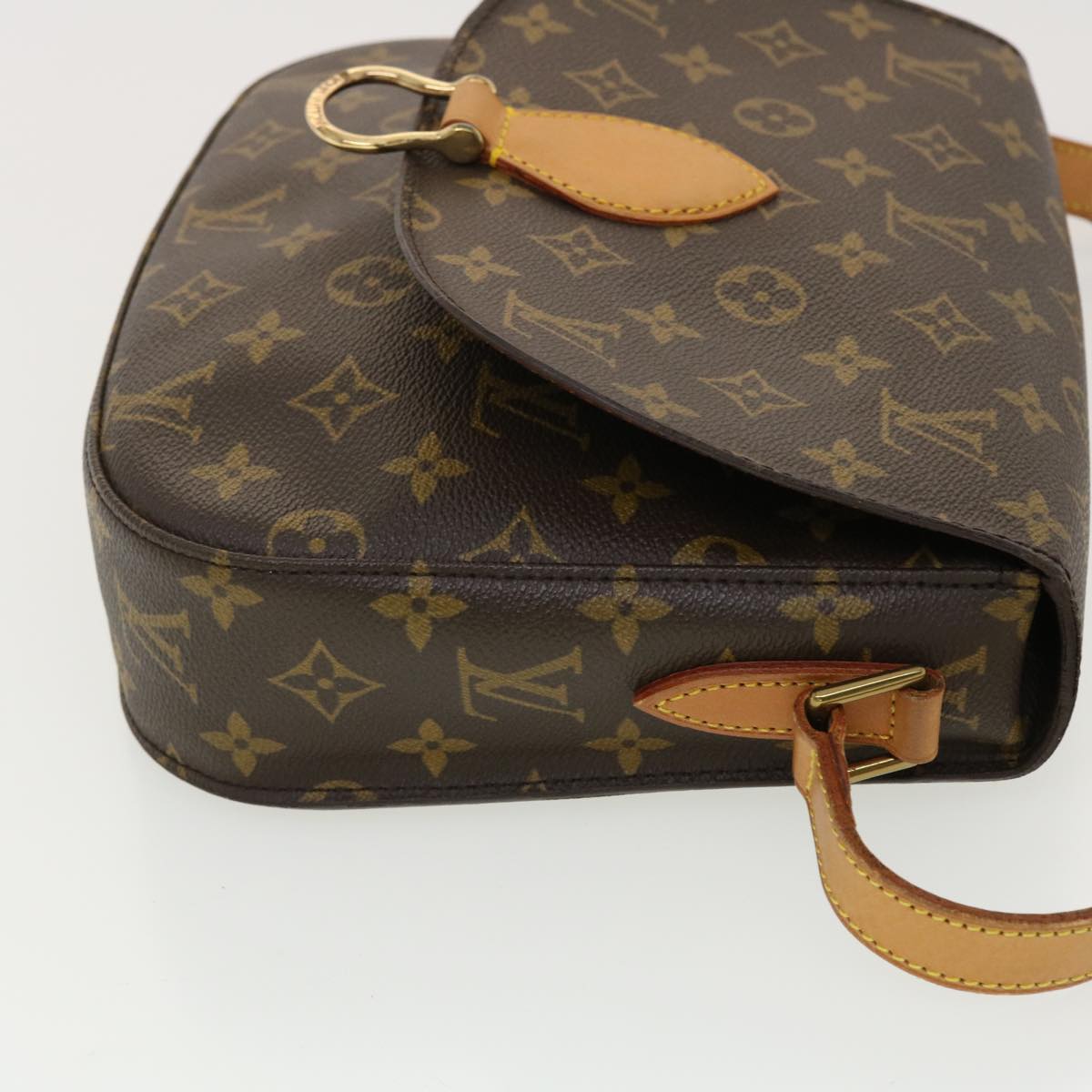 LOUIS VUITTON Monogram Saint Cloud GM Shoulder Bag M51242 LV Auth yk6433