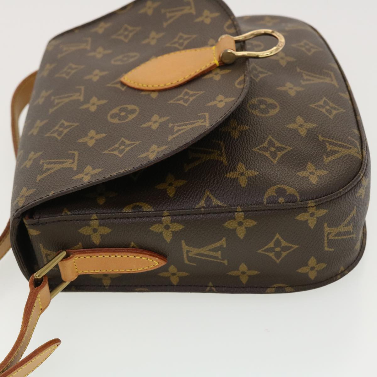 LOUIS VUITTON Monogram Saint Cloud GM Shoulder Bag M51242 LV Auth yk6433