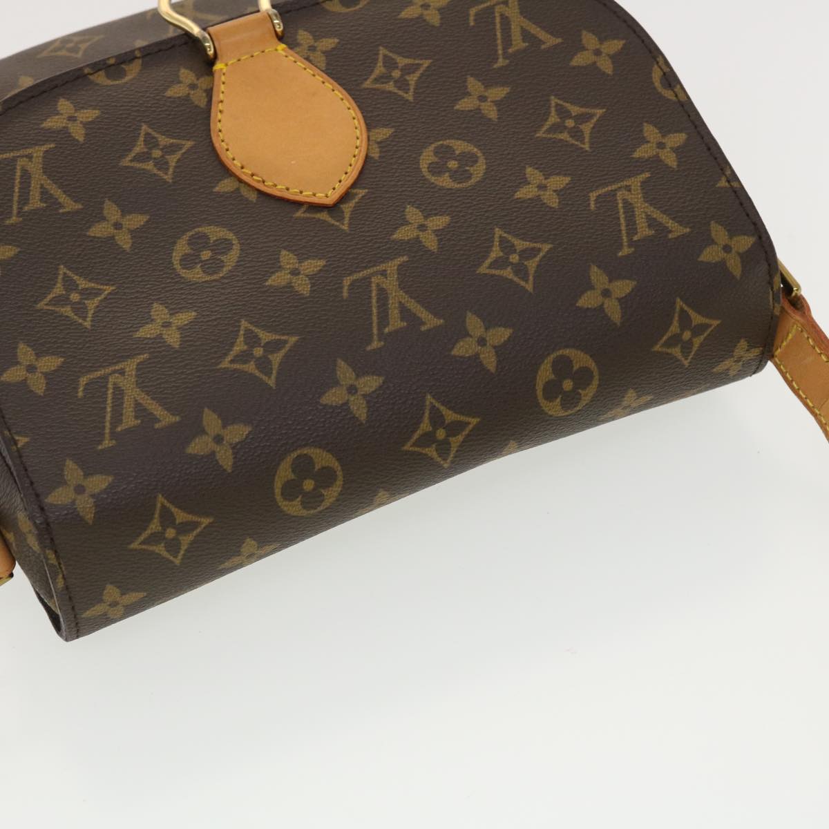 LOUIS VUITTON Monogram Saint Cloud GM Shoulder Bag M51242 LV Auth yk6433