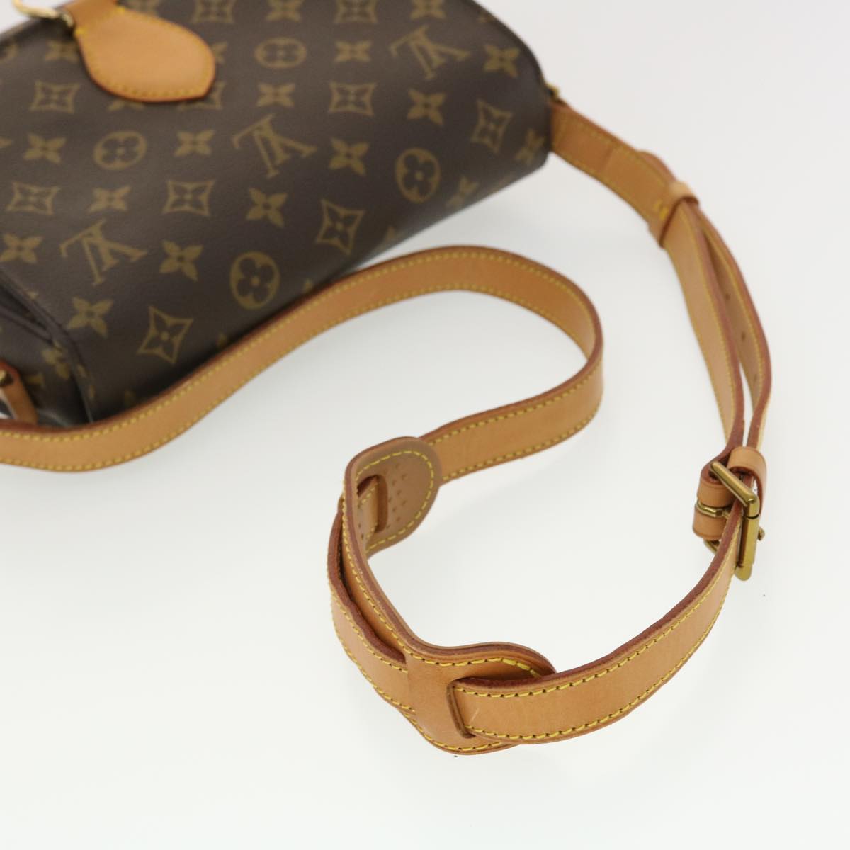 LOUIS VUITTON Monogram Saint Cloud GM Shoulder Bag M51242 LV Auth yk6433