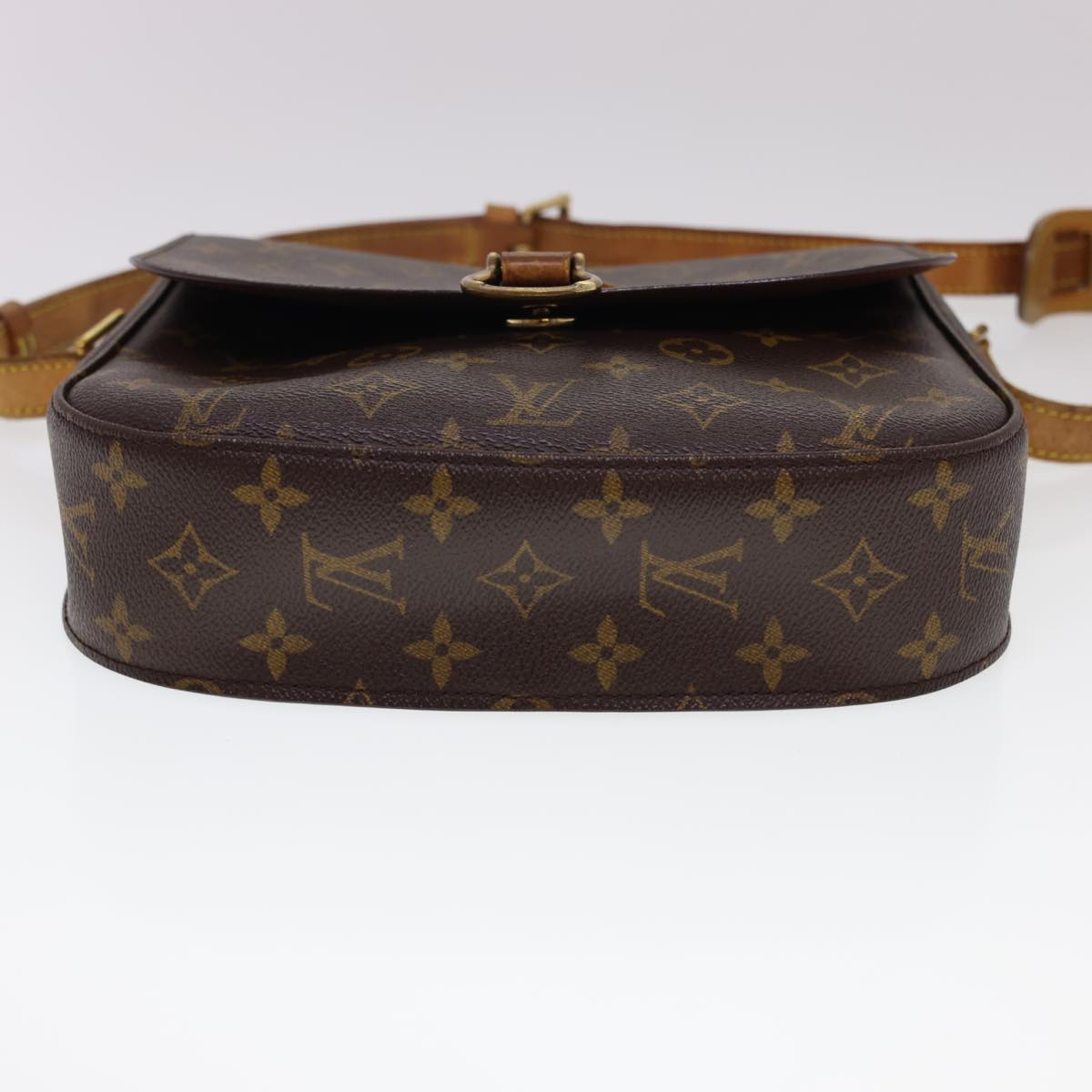 LOUIS VUITTON Monogram Saint Cloud GM Shoulder Bag M51242 LV Auth yk6497