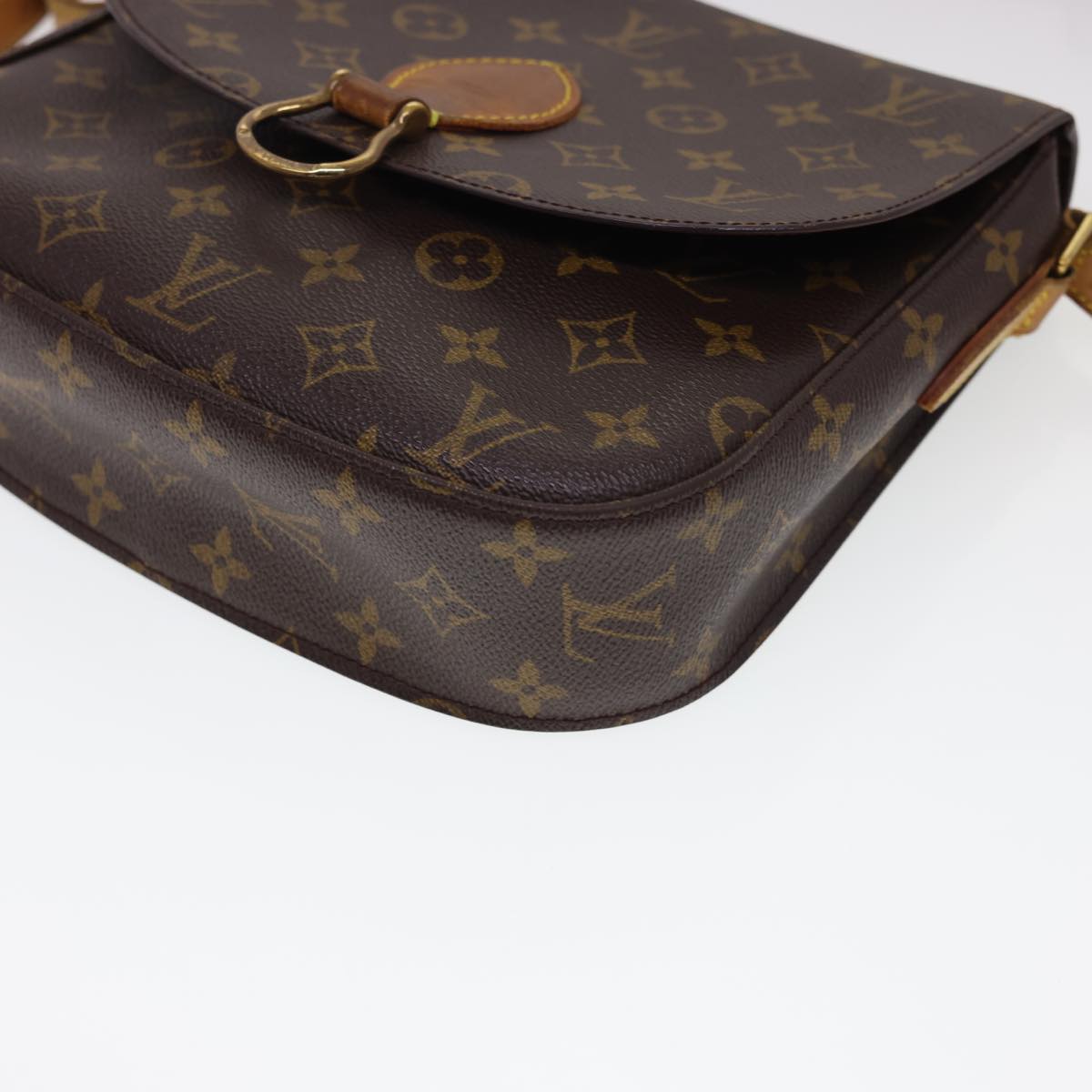 LOUIS VUITTON Monogram Saint Cloud GM Shoulder Bag M51242 LV Auth yk6497