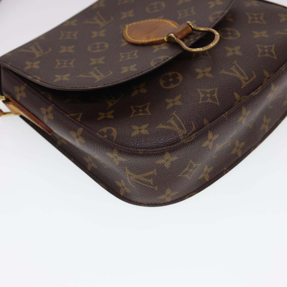 LOUIS VUITTON Monogram Saint Cloud GM Shoulder Bag M51242 LV Auth yk6497