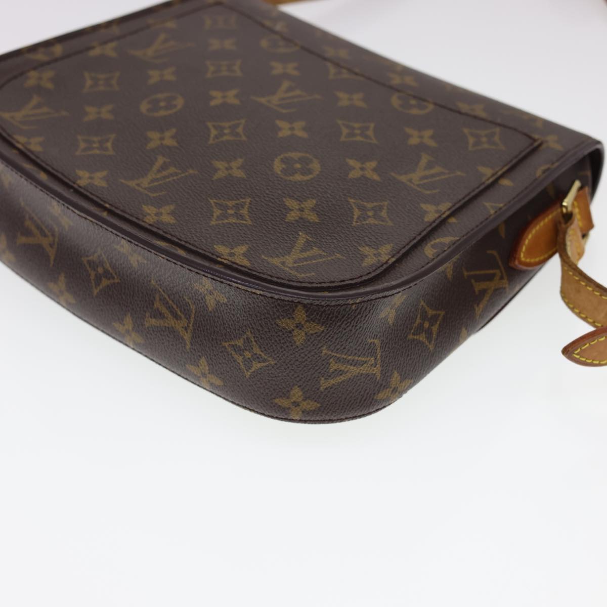 LOUIS VUITTON Monogram Saint Cloud GM Shoulder Bag M51242 LV Auth yk6497