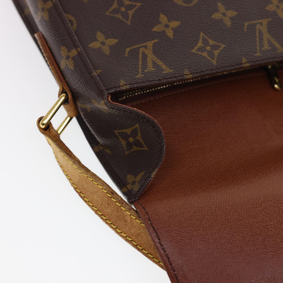 LOUIS VUITTON Monogram Saint Cloud GM Shoulder Bag M51242 LV Auth yk6497