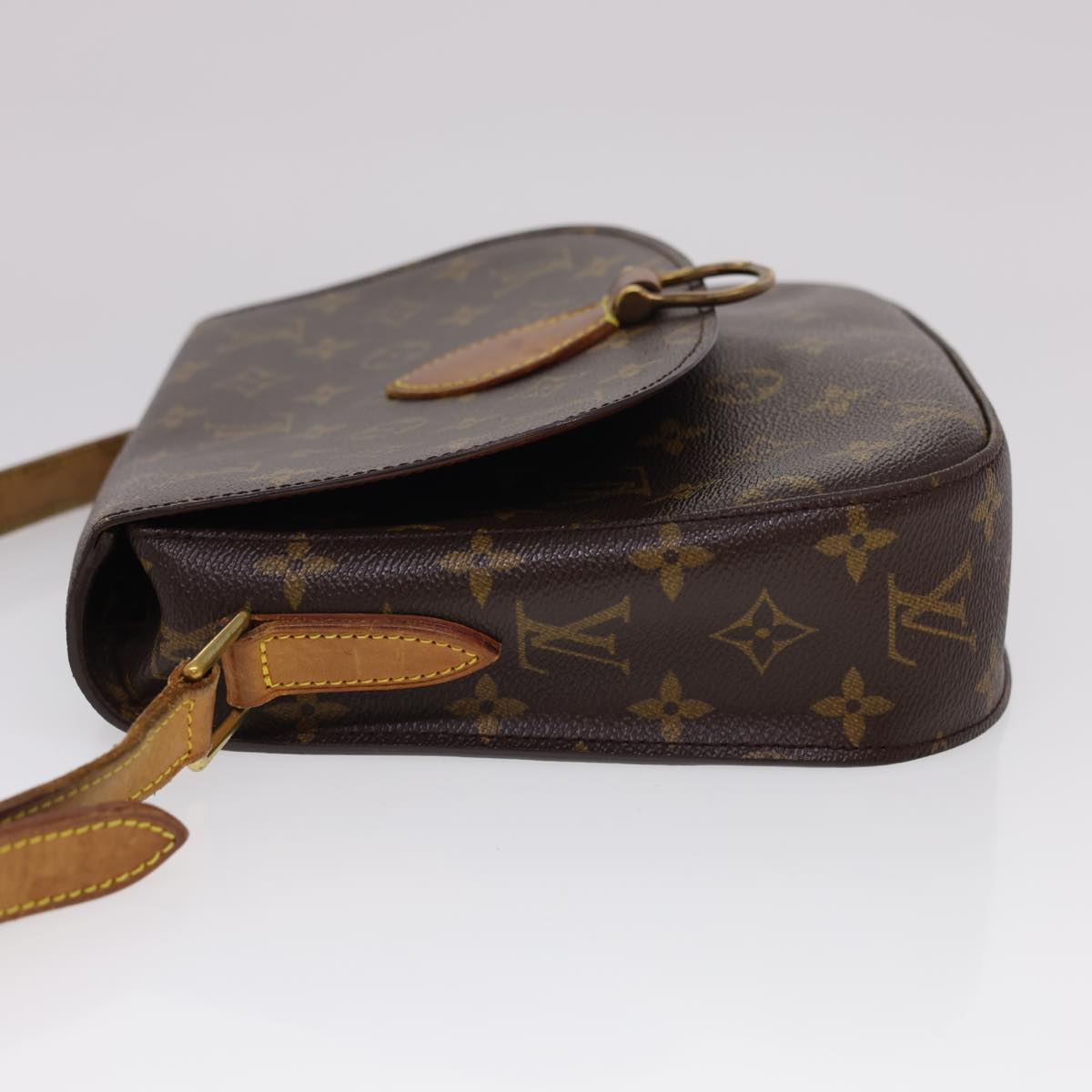 LOUIS VUITTON Monogram Saint Cloud GM Shoulder Bag M51242 LV Auth yk6497