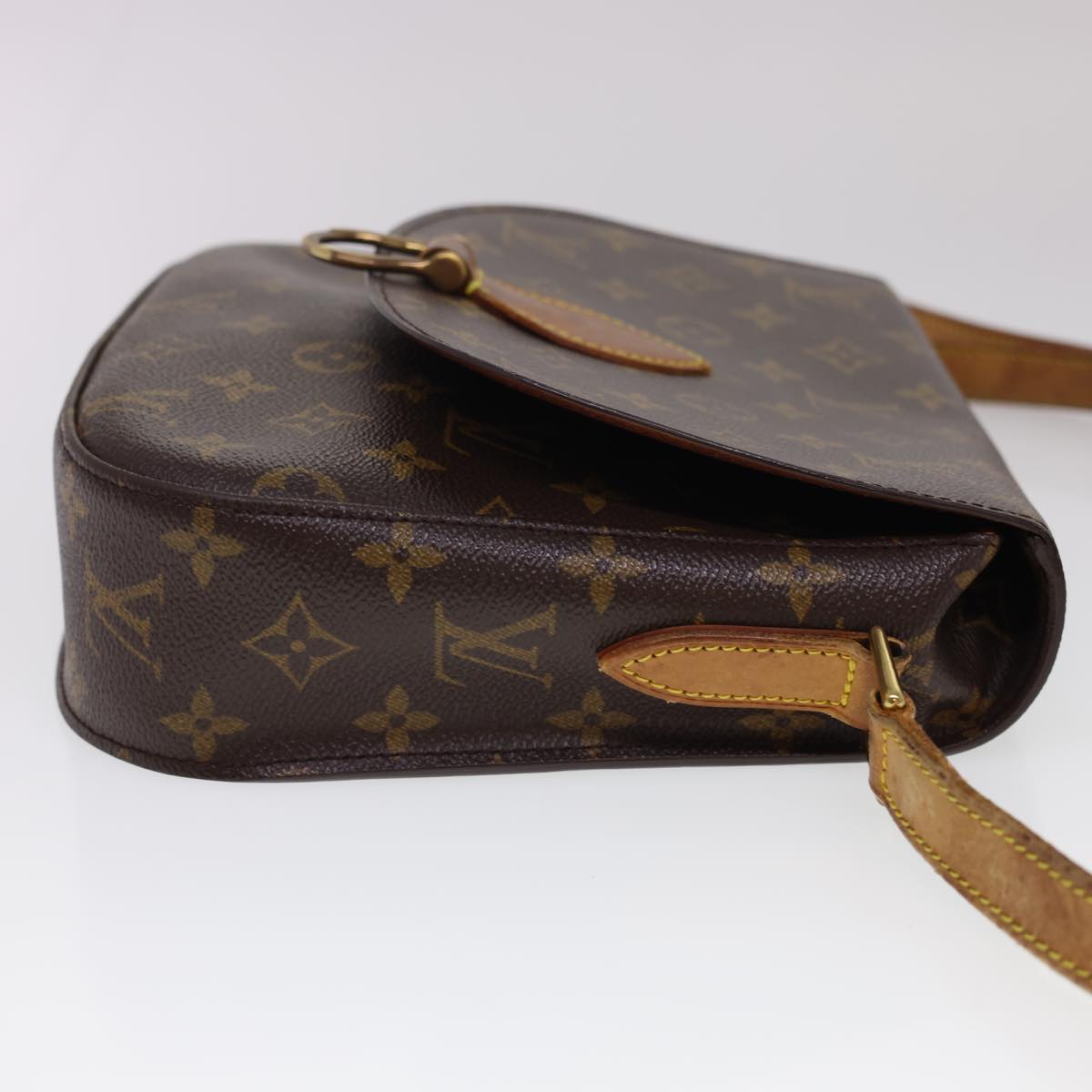 LOUIS VUITTON Monogram Saint Cloud GM Shoulder Bag M51242 LV Auth yk6497