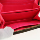 LOUIS VUITTON Monogram Graffiti Zippy Coin Purse Fuchsia M93707 LV Auth yk6630V-18