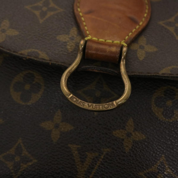 LOUIS VUITTON Monogram Saint Cloud GM Shoulder Bag M51242 LV Auth yk6641B