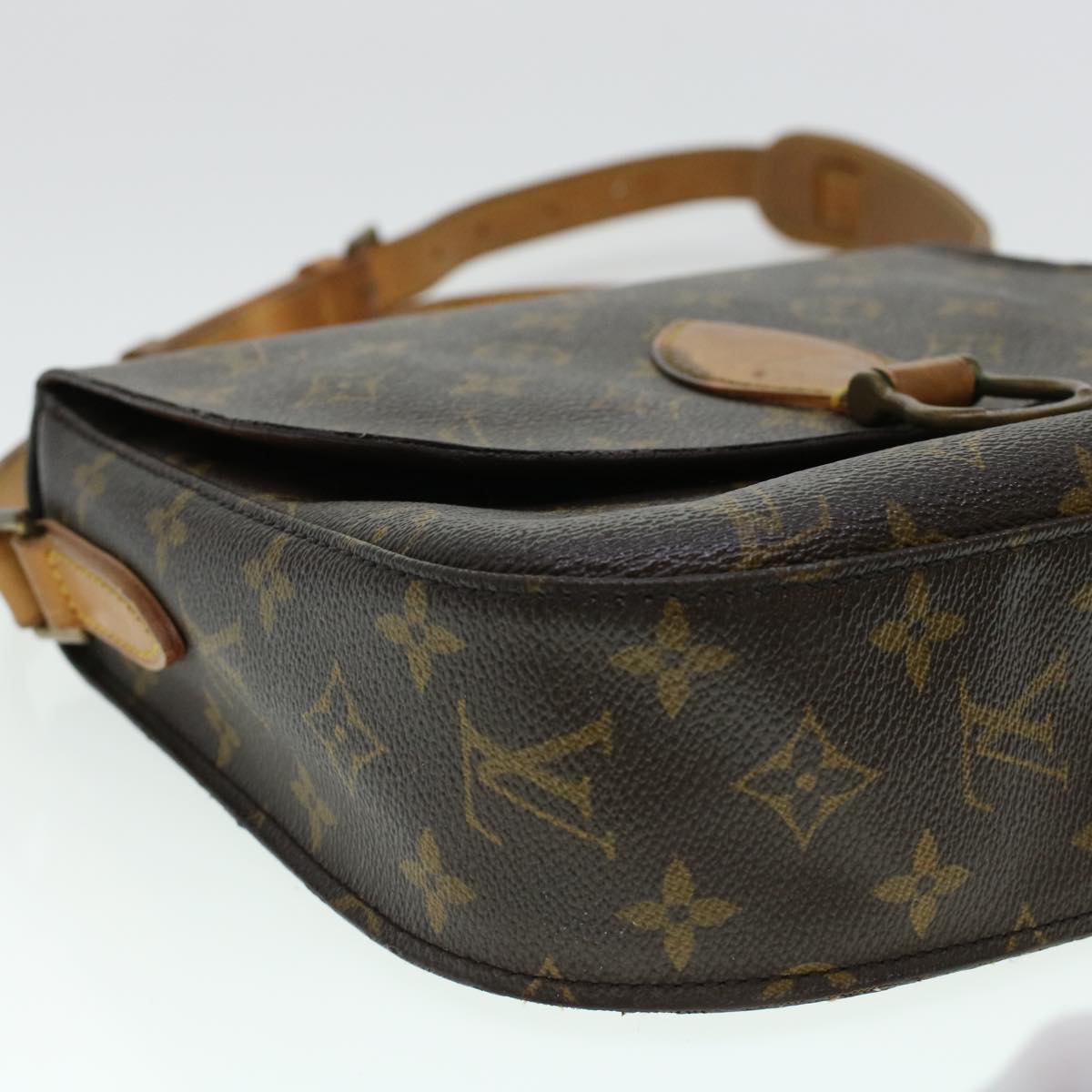 LOUIS VUITTON Monogram Saint Cloud GM Shoulder Bag M51242 LV Auth yk6760