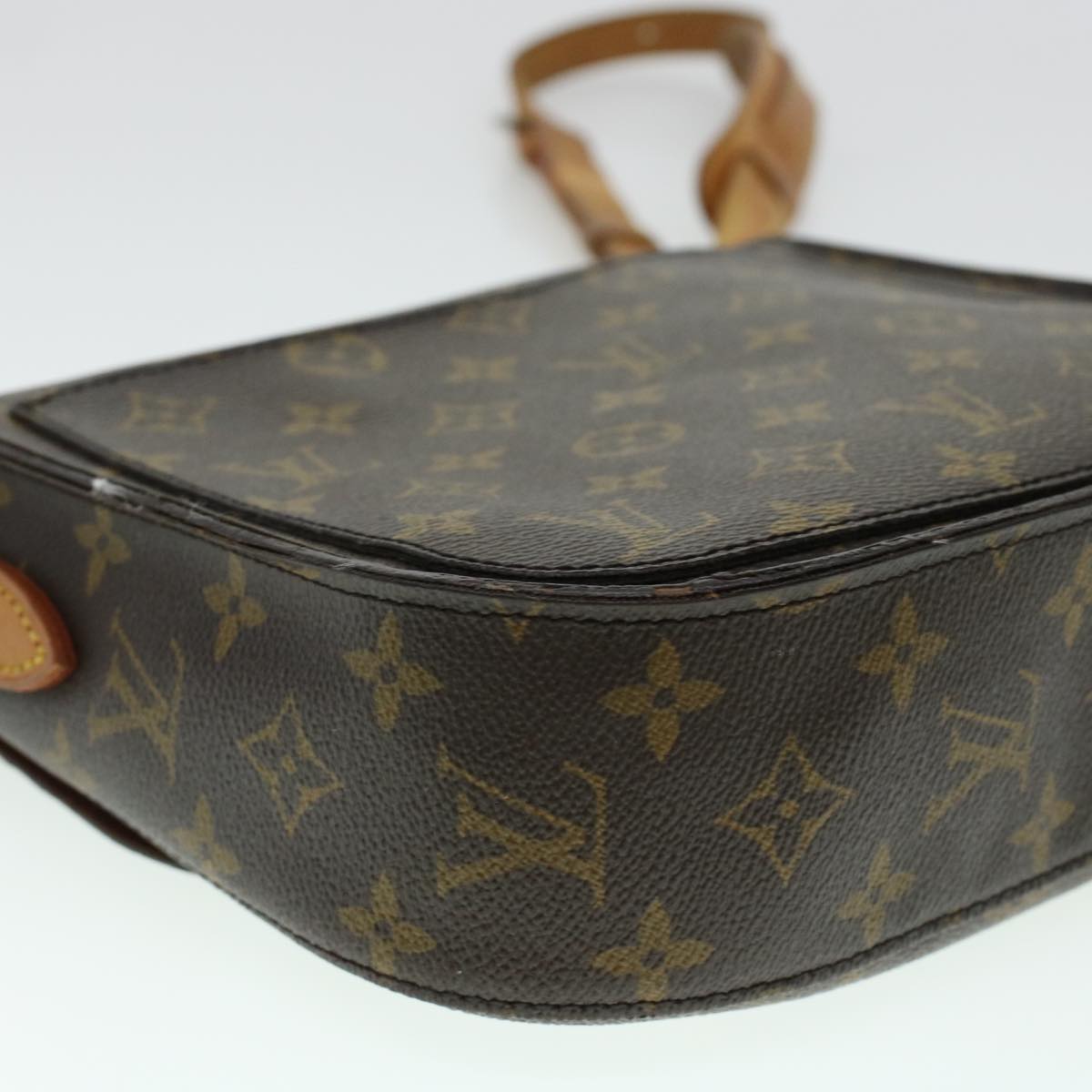 LOUIS VUITTON Monogram Saint Cloud GM Shoulder Bag M51242 LV Auth yk6760