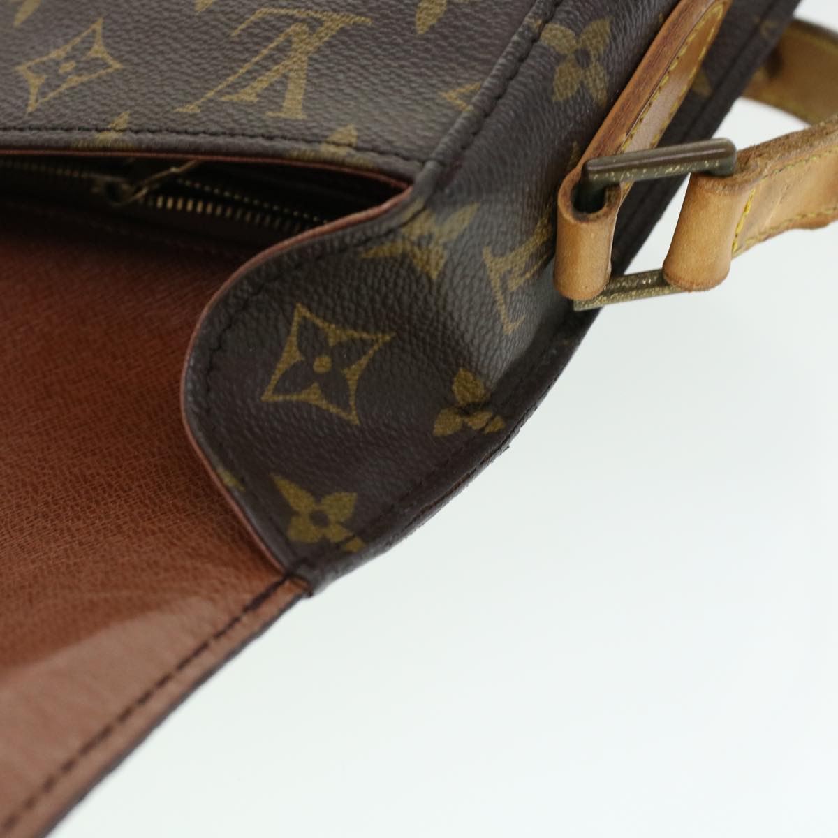 LOUIS VUITTON Monogram Saint Cloud GM Shoulder Bag M51242 LV Auth yk6760