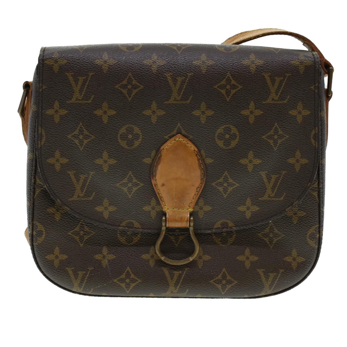 LOUIS VUITTON Monogram Saint Cloud GM Shoulder Bag M51242 LV Auth yk6760