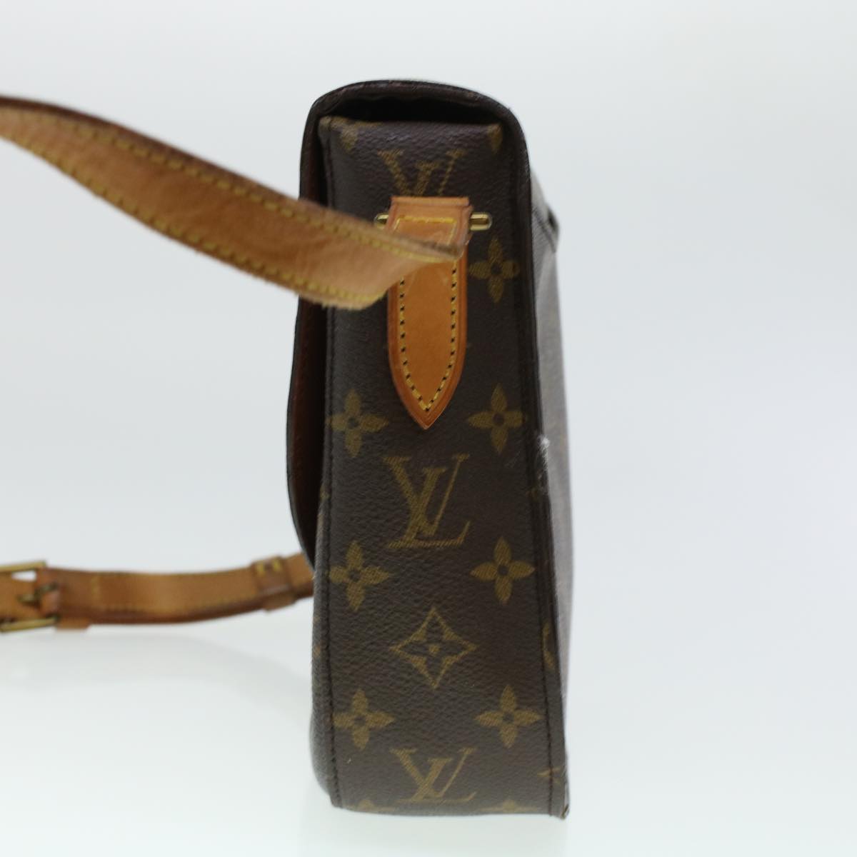 LOUIS VUITTON Monogram Saint Cloud GM Shoulder Bag M51242 LV Auth yk6760