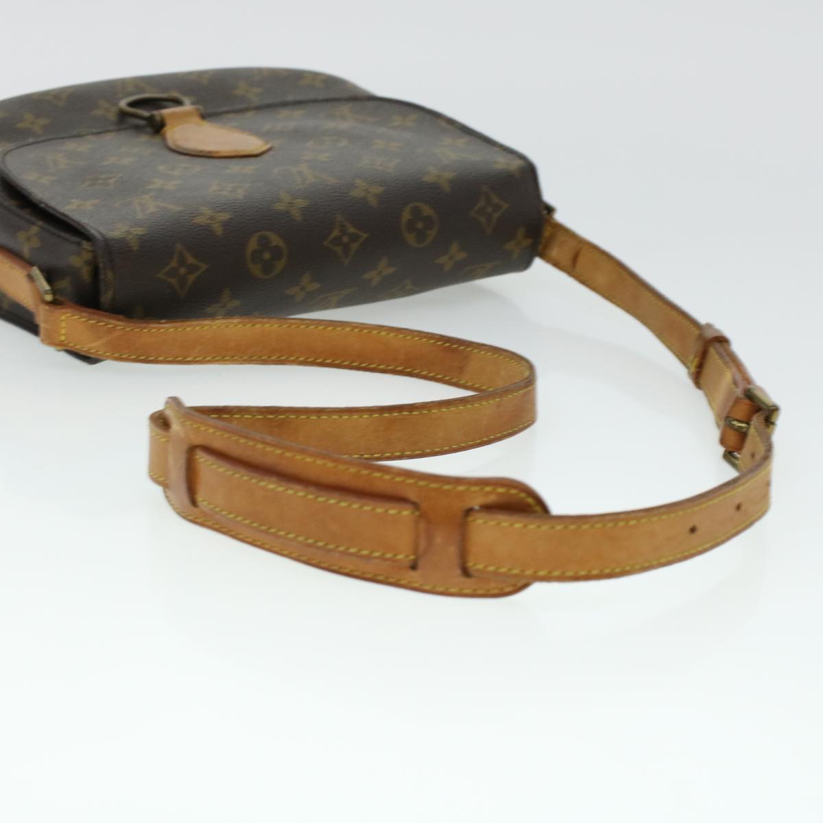 LOUIS VUITTON Monogram Saint Cloud GM Shoulder Bag M51242 LV Auth yk6760