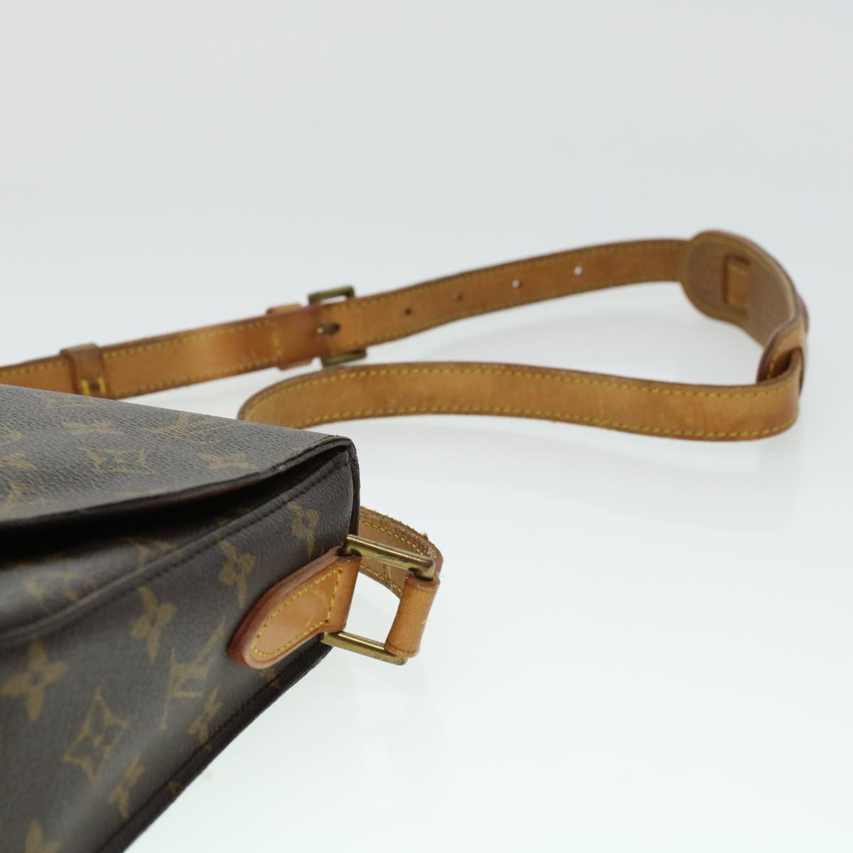 LOUIS VUITTON Monogram Saint Cloud GM Shoulder Bag M51242 LV Auth yk6760