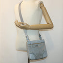 PRADA Shoulder Bag Nylon Blue Auth yk6849B-25