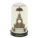 LOUIS VUITTON Trunk Tower Eiffel Tower Snow Globe Clear N99229 LV Auth yk7020S-2