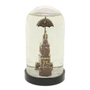 LOUIS VUITTON Trunk Tower Eiffel Tower Snow Globe Clear N99229 LV Auth yk7020S-5