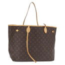 LOUIS VUITTON Monogram Neverfull GM Tote Bag M40157 LV Auth yk7068B-1