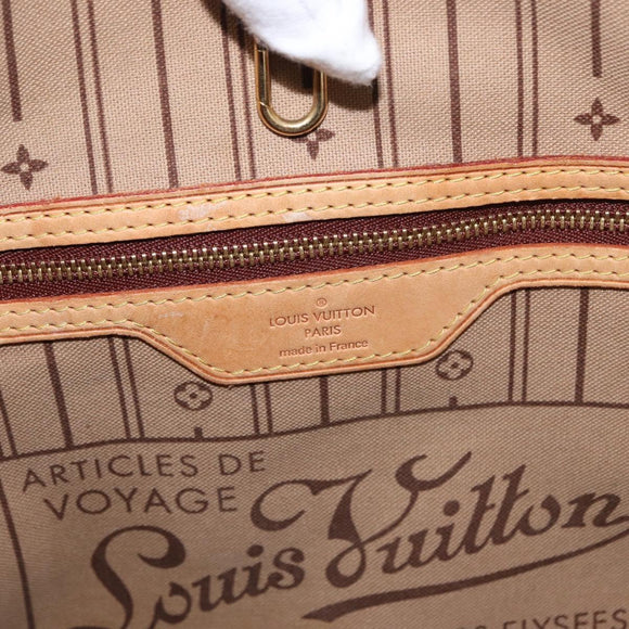 LOUIS VUITTON Monogram Neverfull GM Tote Bag M40157 LV Auth yk7068B