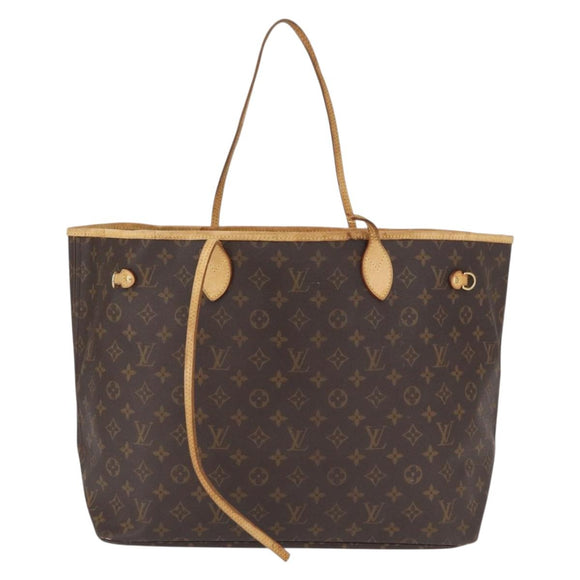LOUIS VUITTON Monogram Neverfull GM Tote Bag M40157 LV Auth yk7068B