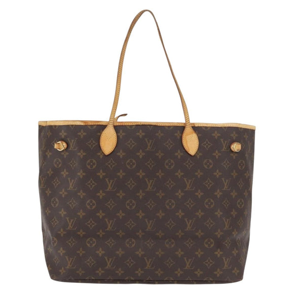LOUIS VUITTON Monogram Neverfull GM Tote Bag M40157 LV Auth yk7068B