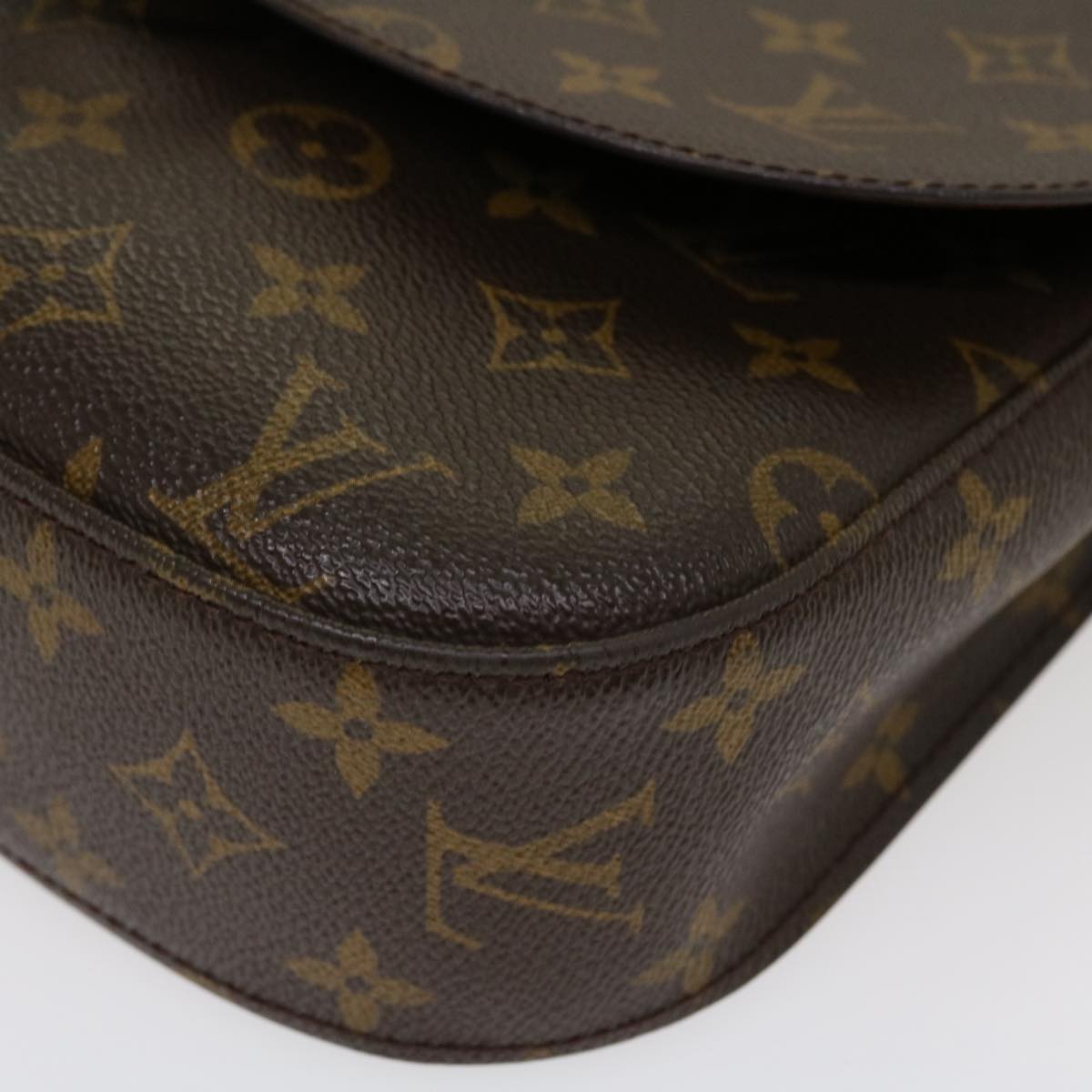 LOUIS VUITTON Monogram Saint Cloud GM Shoulder Bag M51242 LV Auth yk7080B