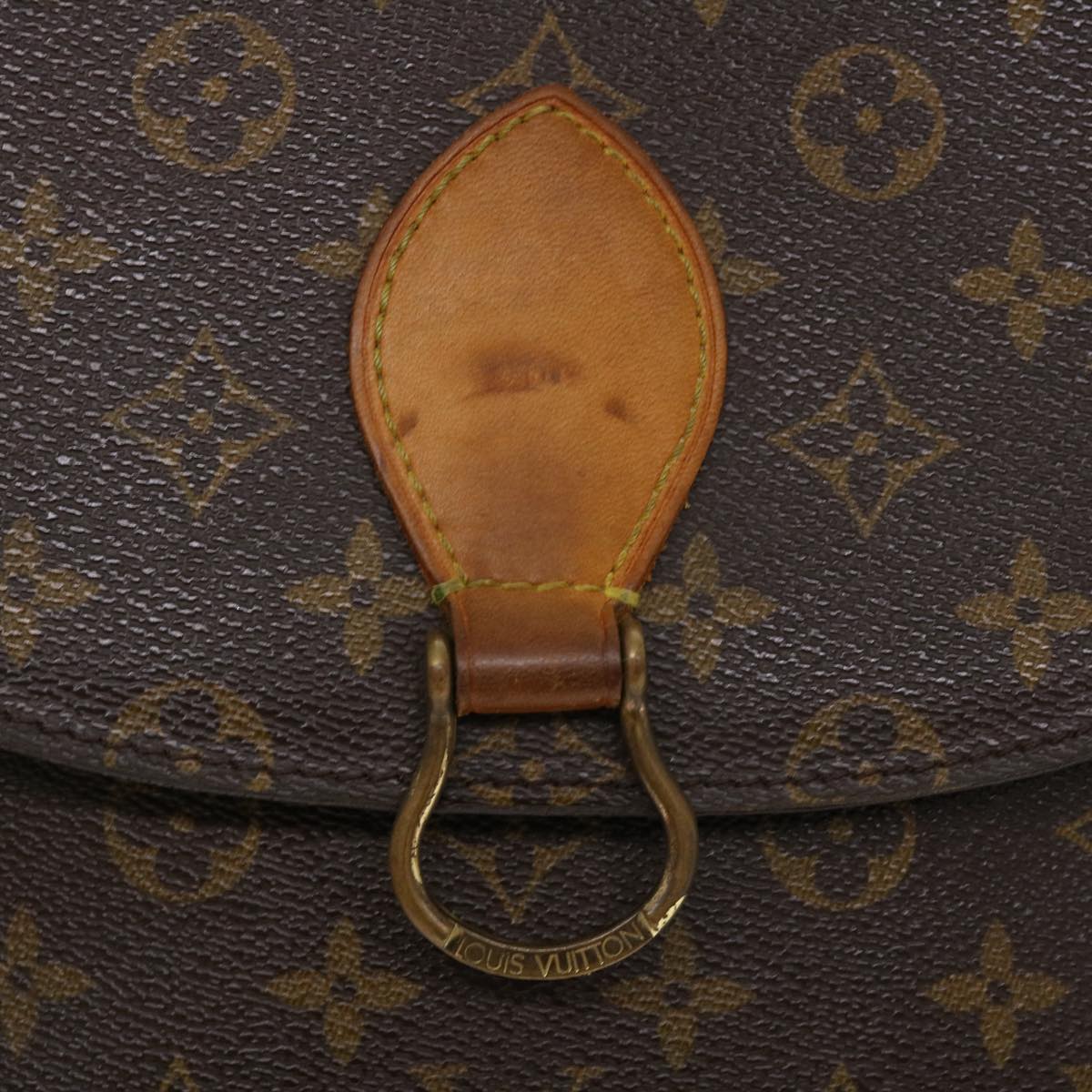 LOUIS VUITTON Monogram Saint Cloud GM Shoulder Bag M51242 LV Auth yk7080B