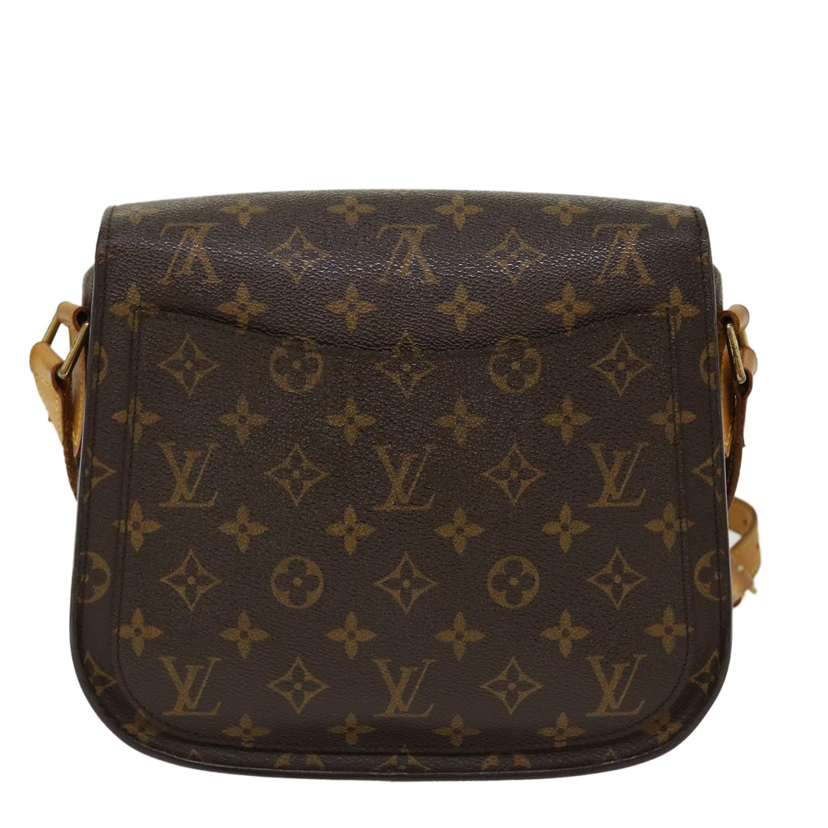 LOUIS VUITTON Monogram Saint Cloud GM Shoulder Bag M51242 LV Auth yk7080B