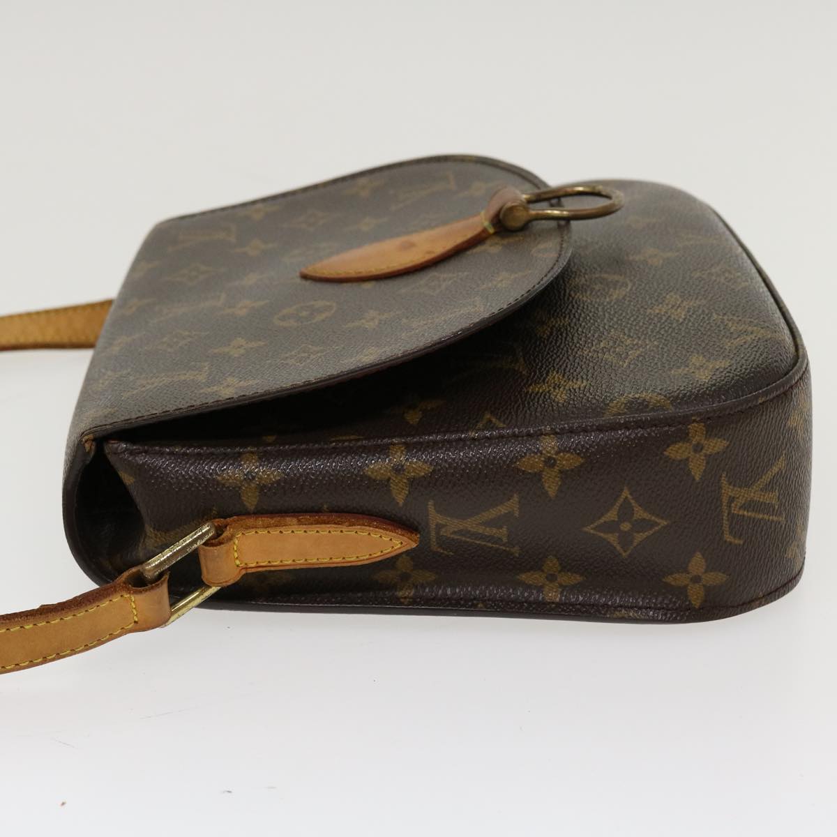 LOUIS VUITTON Monogram Saint Cloud GM Shoulder Bag M51242 LV Auth yk7080B