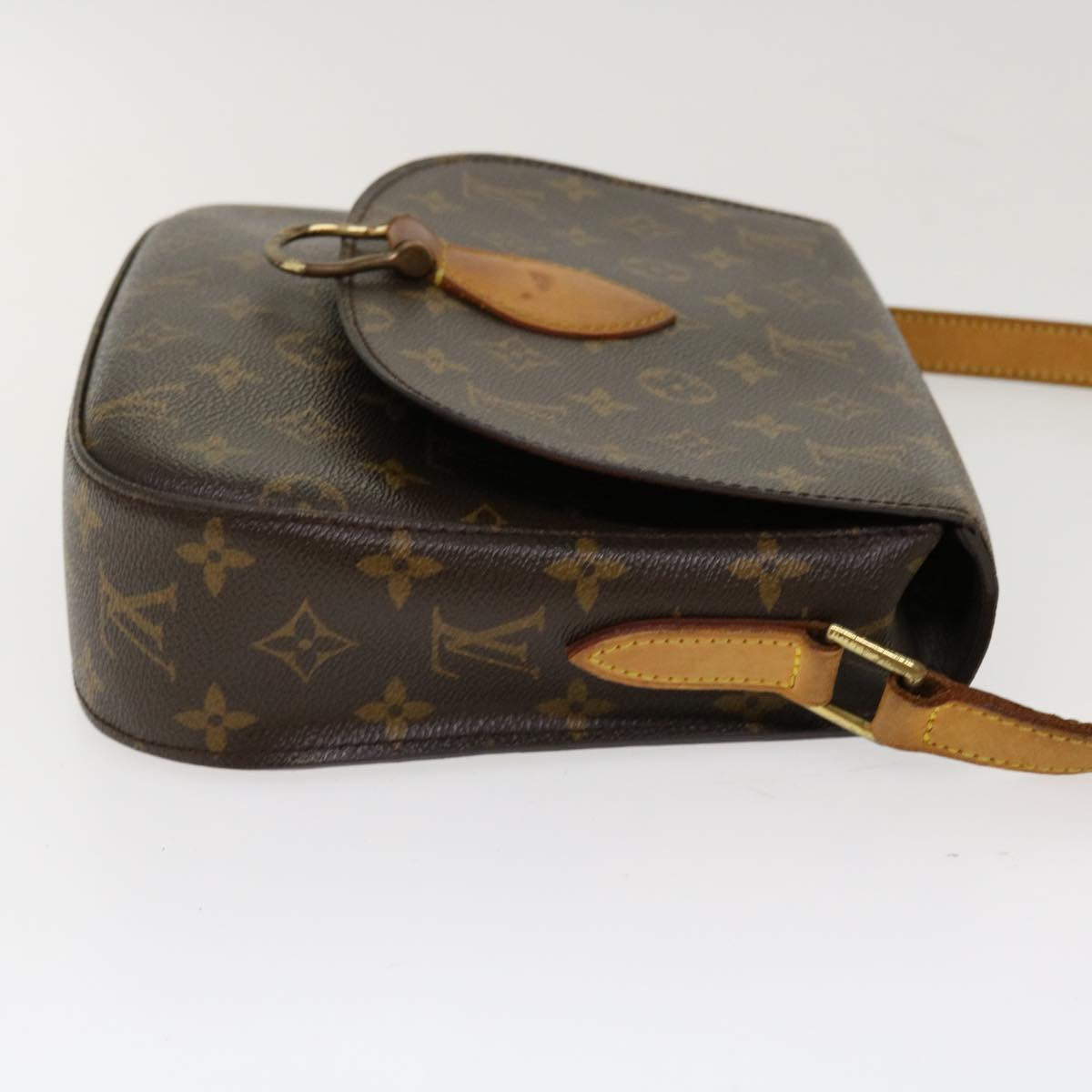 LOUIS VUITTON Monogram Saint Cloud GM Shoulder Bag M51242 LV Auth yk7080B