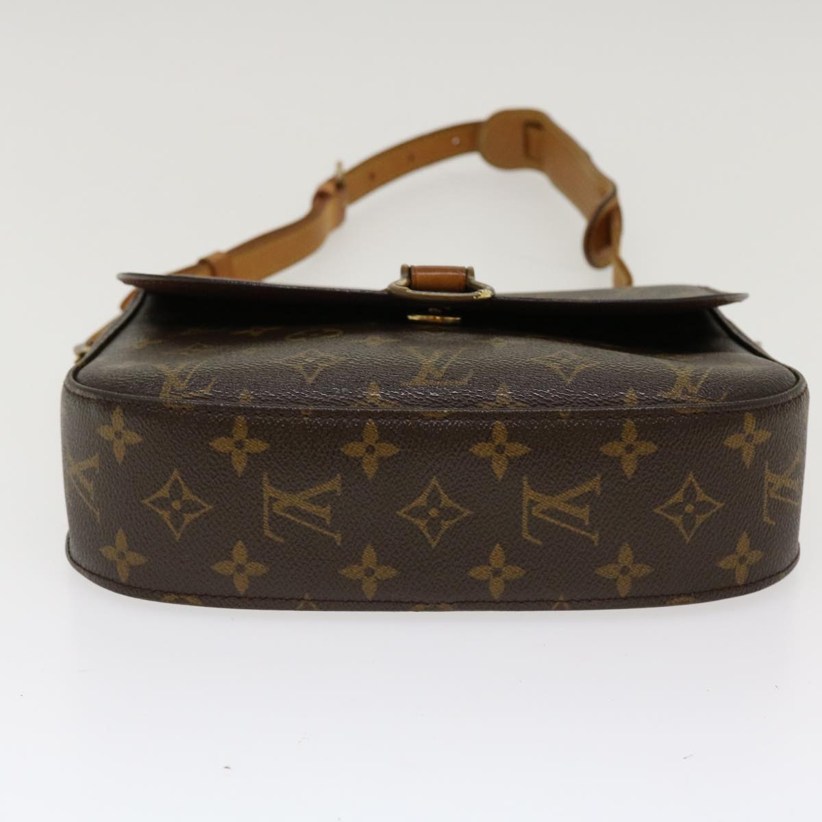 LOUIS VUITTON Monogram Saint Cloud GM Shoulder Bag M51242 LV Auth yk7080B