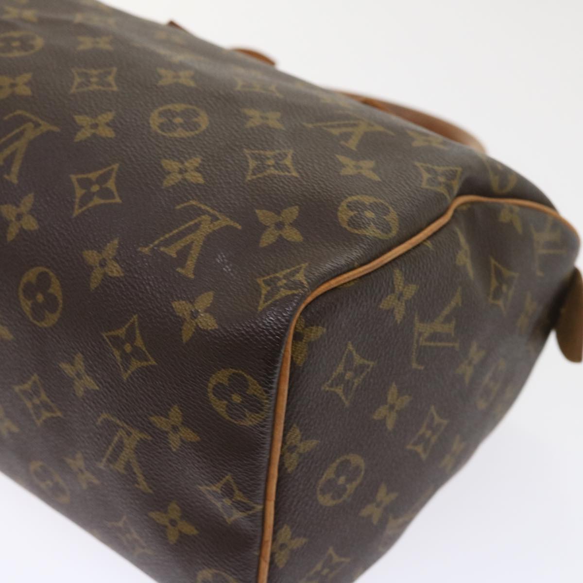 LOUIS VUITTON Monogram Speedy 25 Hand Bag M41528 LV Auth yk7597