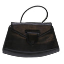 GIVENCHY Hand Bag Leather Black Auth yk7688B-1