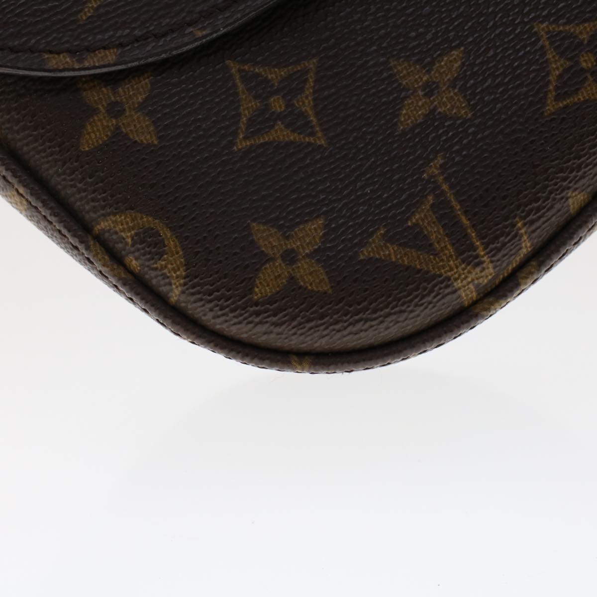 LOUIS VUITTON Monogram Saint Cloud GM Shoulder Bag M51242 LV Auth yk7840B