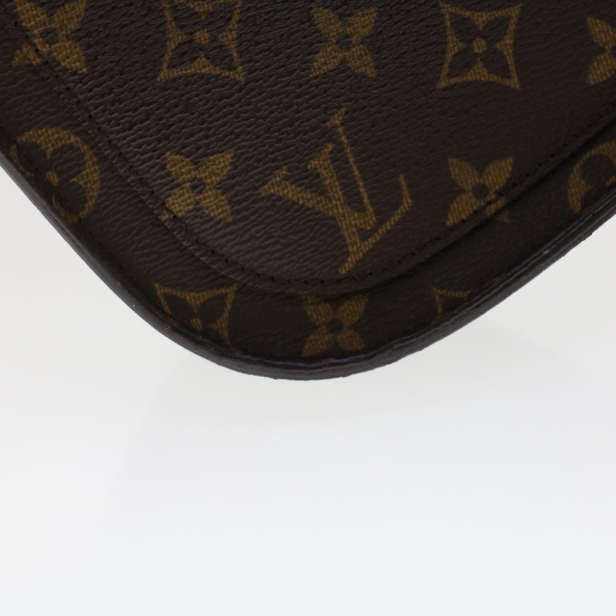 LOUIS VUITTON Monogram Saint Cloud GM Shoulder Bag M51242 LV Auth yk7840B